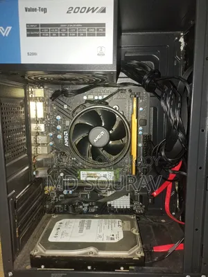 Desktop Computer MSI model 8GB AMD Ryzen 5 SSD 256GB