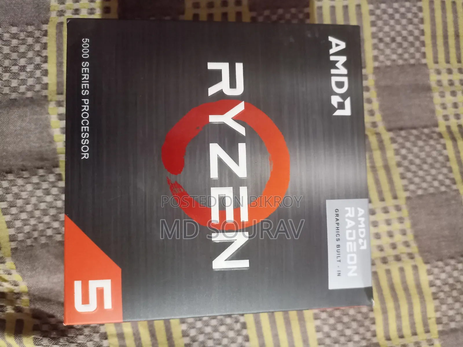 Desktop Computer MSI model 8GB AMD Ryzen 5 SSD 256GB