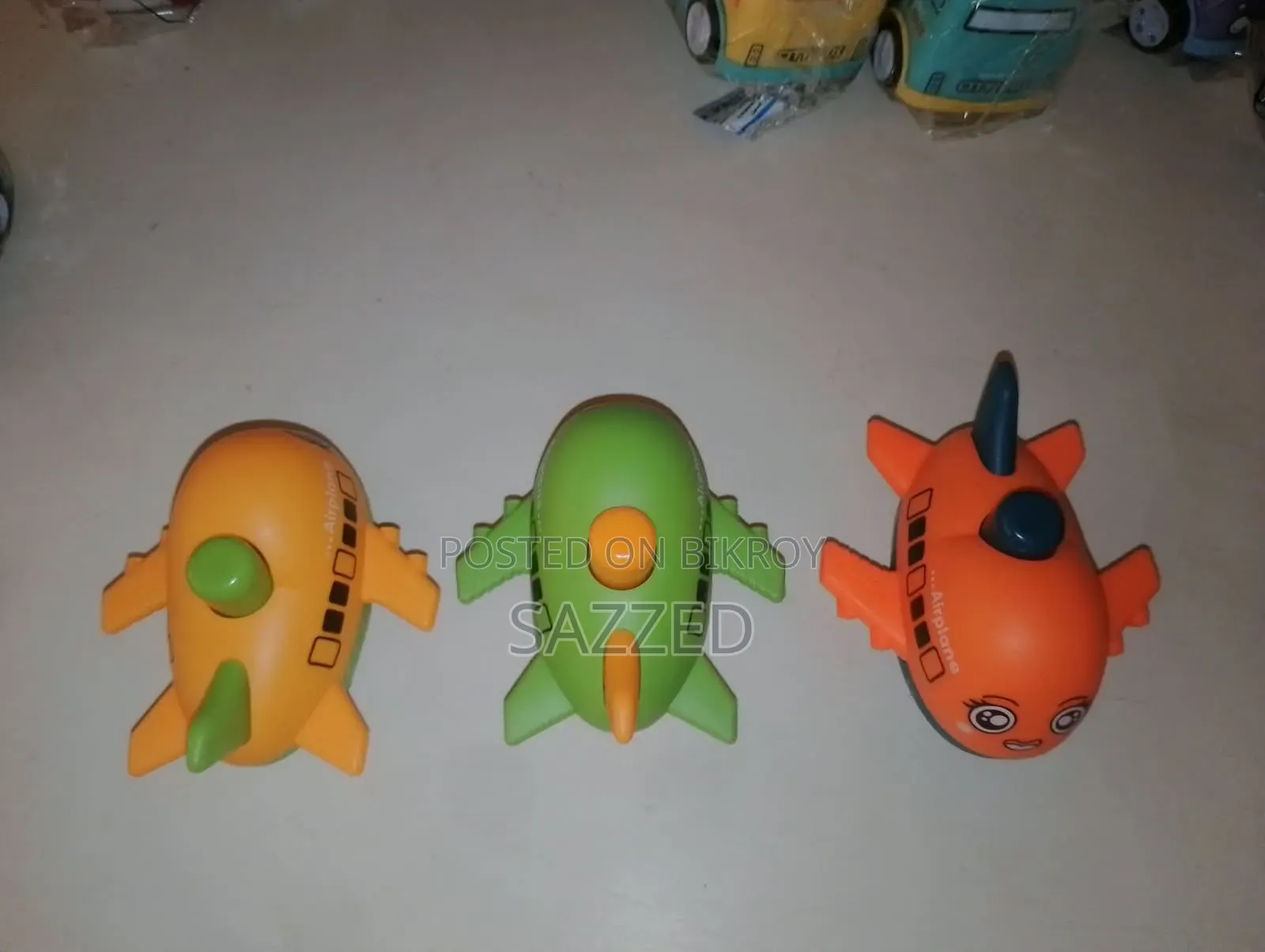 Mini Press Plane Toy