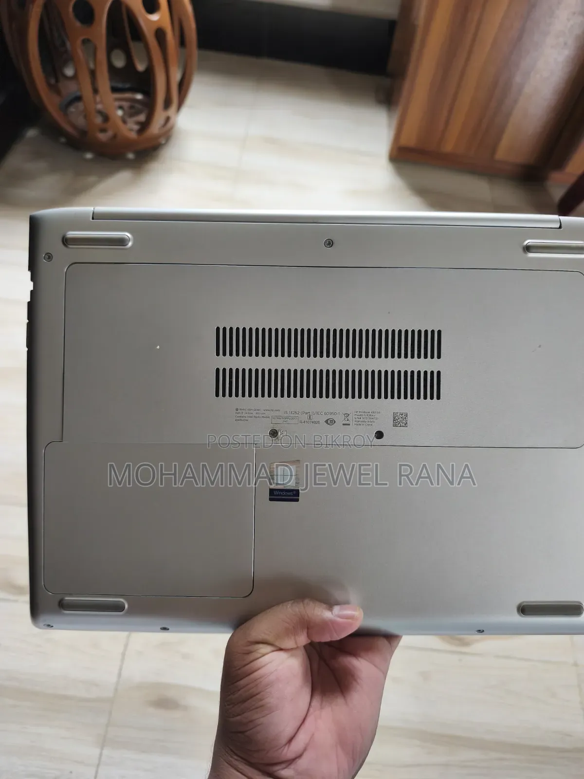 Laptop HP ProBook 430 G5 8GB Intel Core i7 SSD 256GB