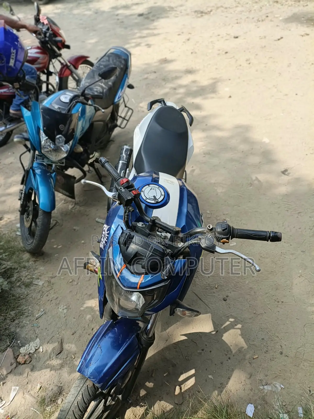 TVS Apache 160 4V 2019 Blue