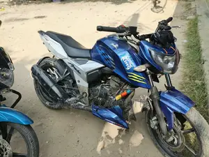TVS Apache 160 4V 2019 Blue