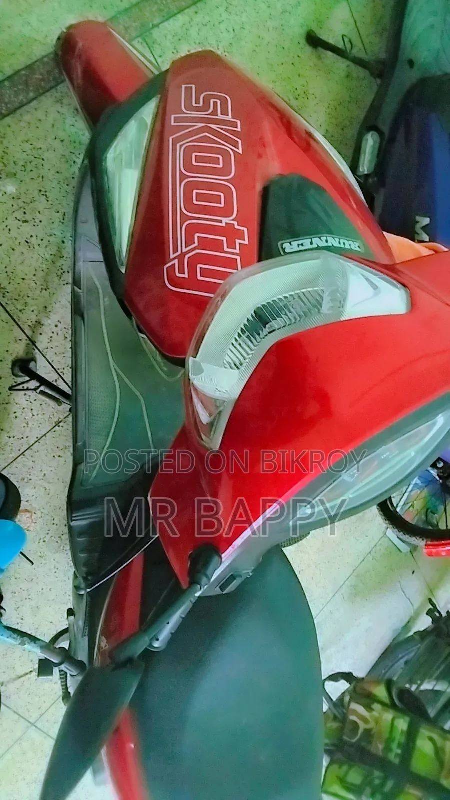 রানার স্কুটি-১১০ ২০২৩ লাল
