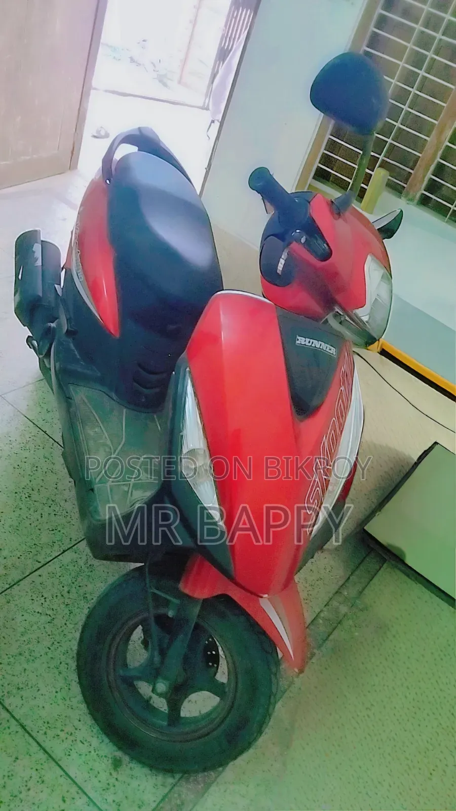 রানার স্কুটি-১১০ ২০২৩ লাল