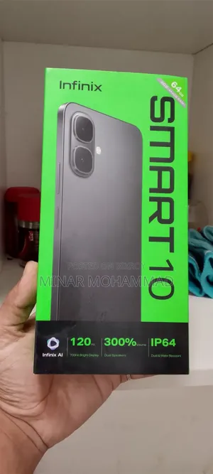 Infinix Smart 10 64 GB Silver