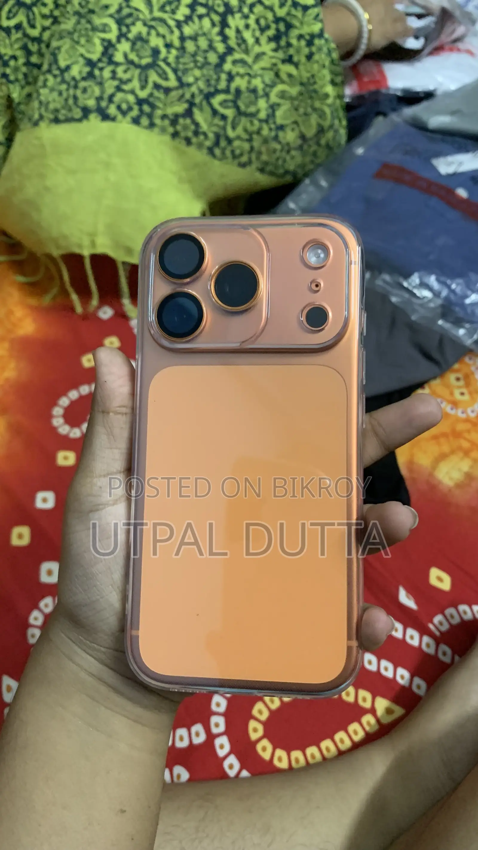 অ্যাপল আইফোন ১৭ প্রো ২৫৬ জিবি কমলা