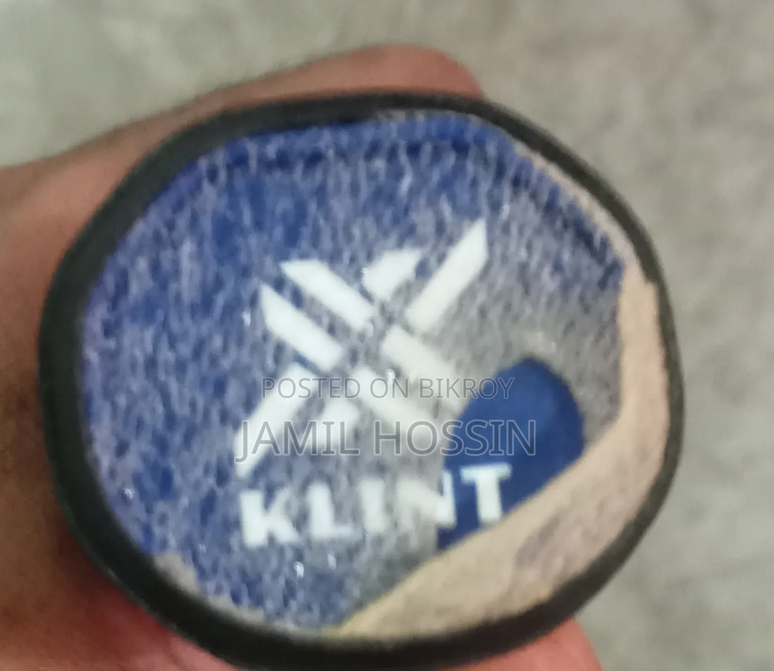 Used for 1 day, Klint Badminton racket will be sold.