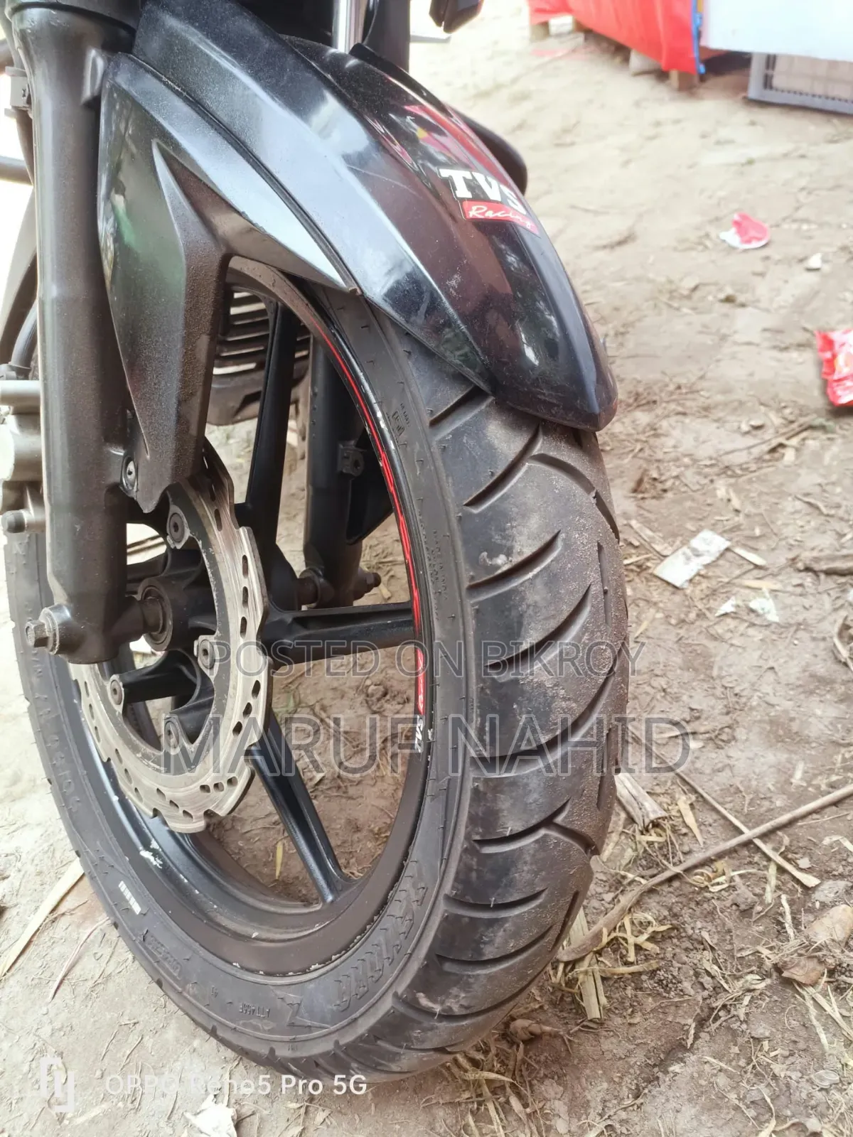 TVS Apache 160 4V 2019 Black