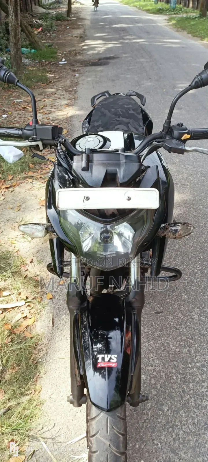 TVS Apache 160 4V 2019 Black