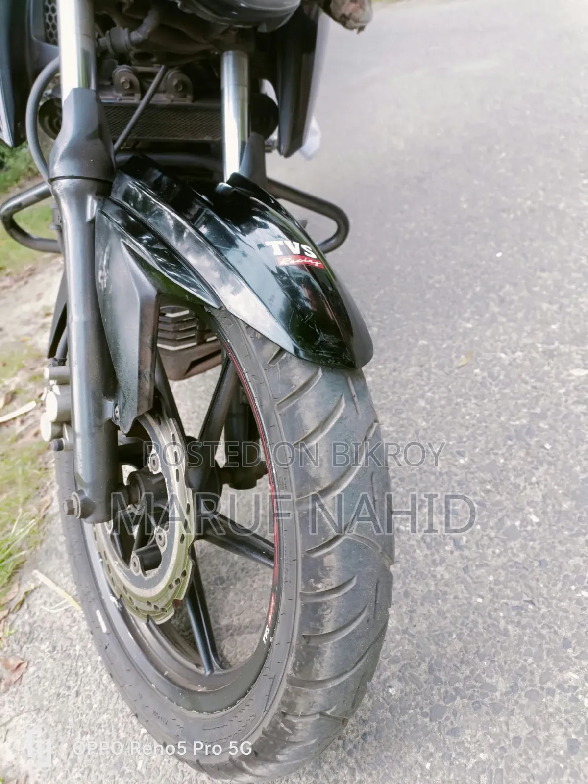 TVS Apache 160 4V 2019 Black
