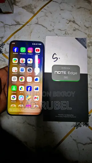 Infinix Note Edge 256 GB Blue