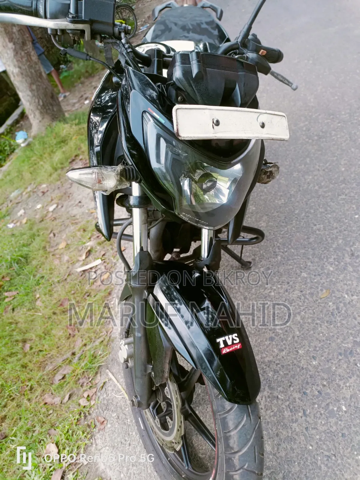 TVS Apache 160 4V 2019 Black