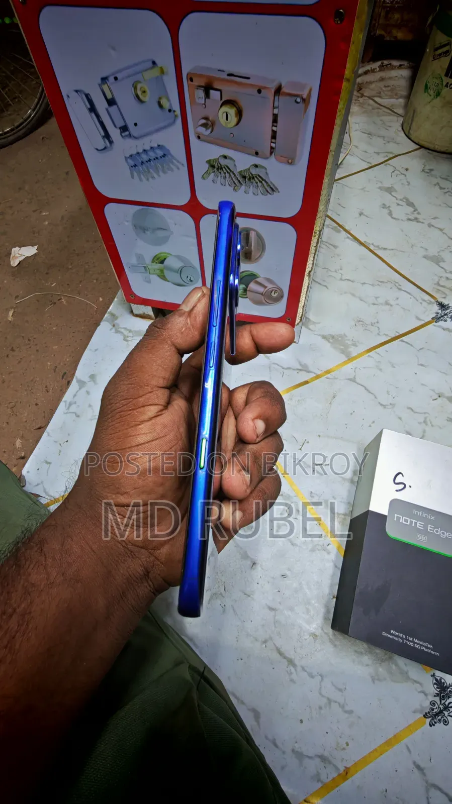Infinix Note Edge 256 GB Blue