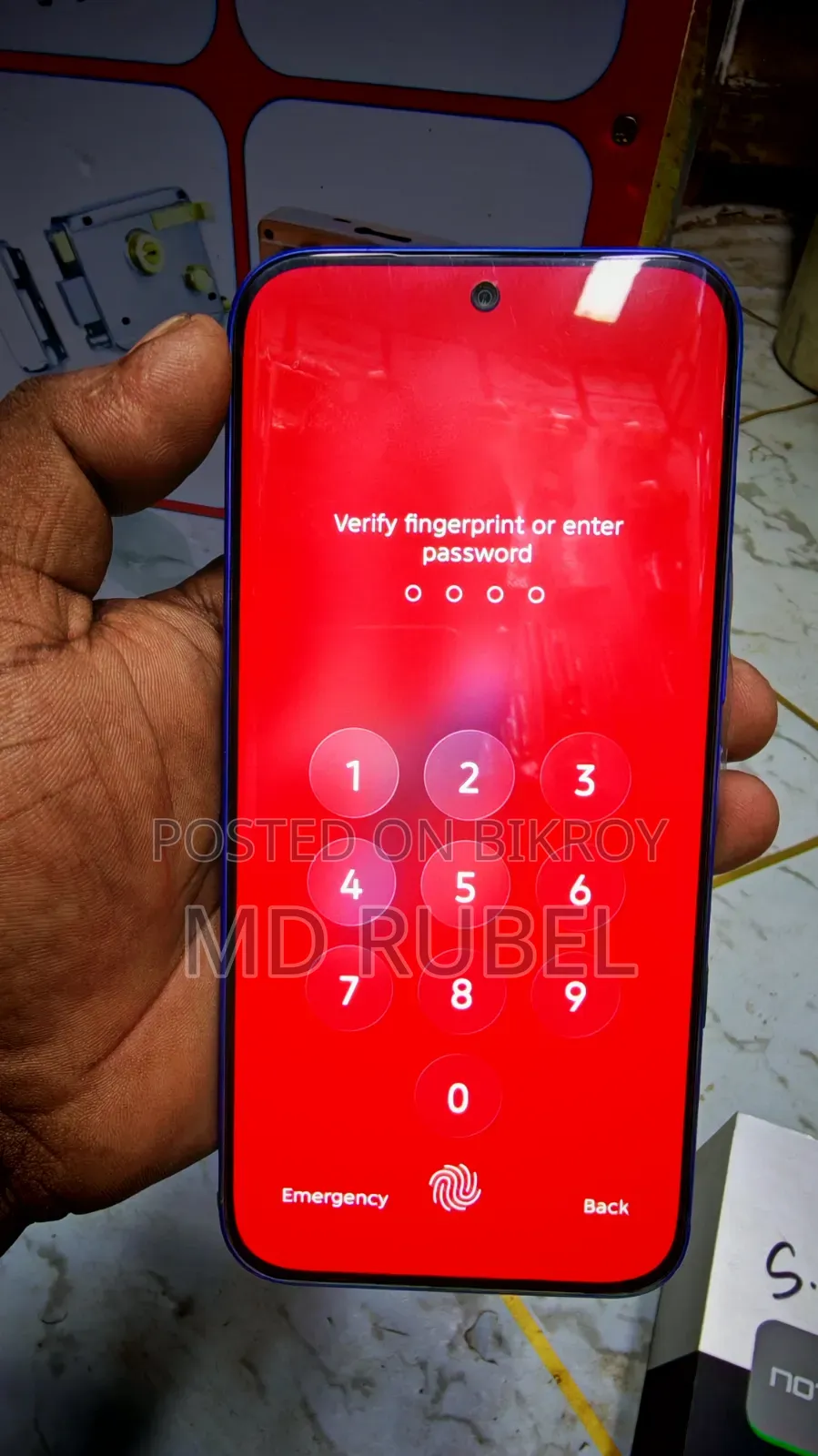 Infinix Note Edge 256 GB Blue