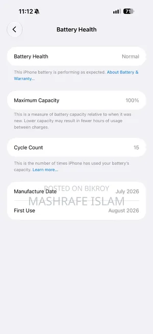 অ্যাপল আইফোন ১৭ প্রো ম্যাক্স ২৫৬ জিবি সিলভার