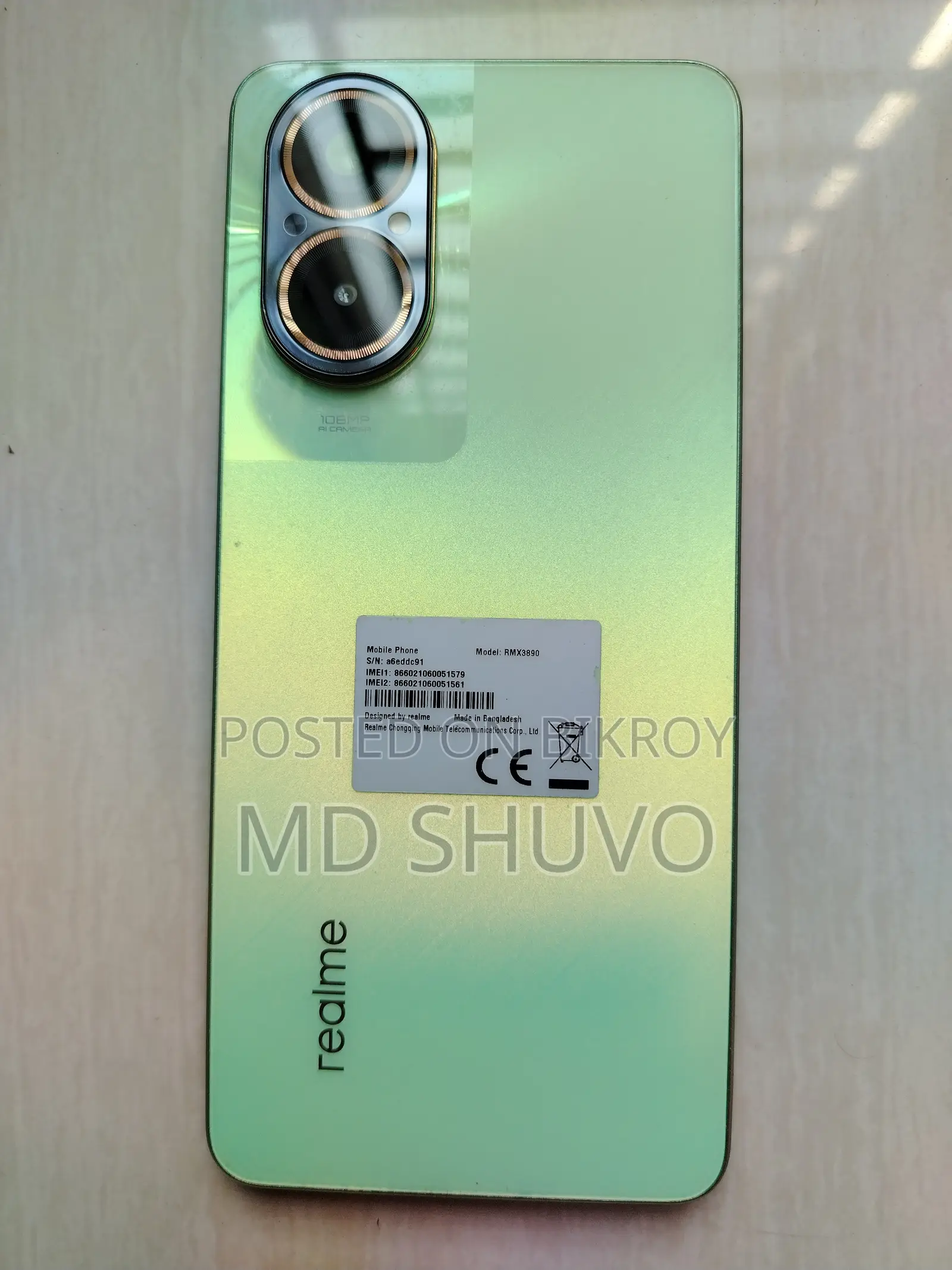 Realme C67 128 GB Green