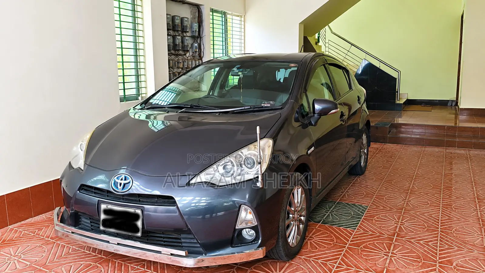 Toyota Aqua S 2014 Gray