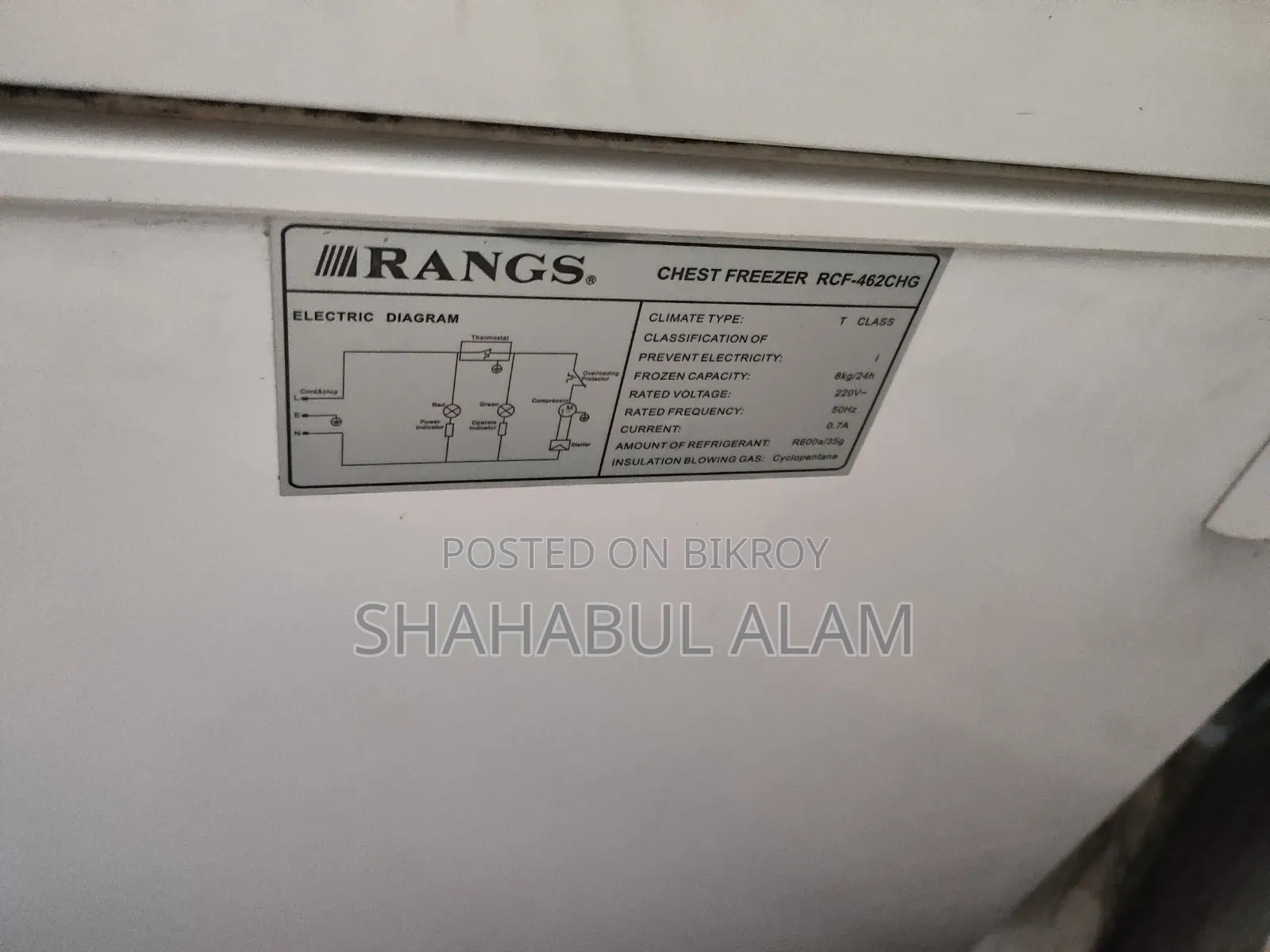 Deep Freezer