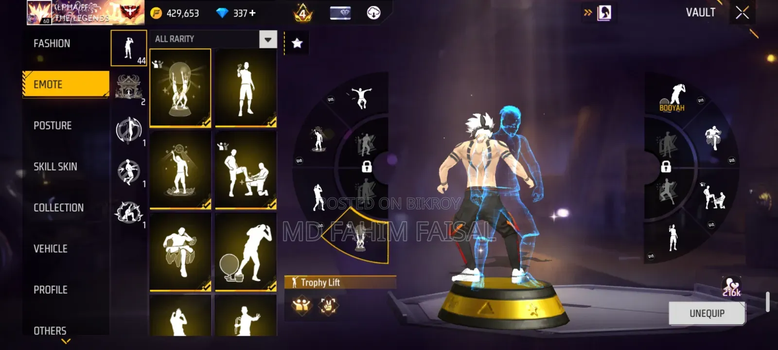 Beat Free Fire Id for Sale