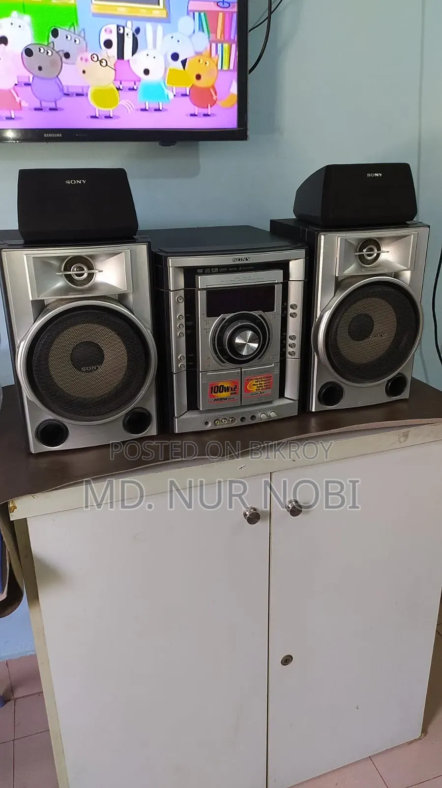 🔊 Sony Original Hi-Fi Sound System 🔊