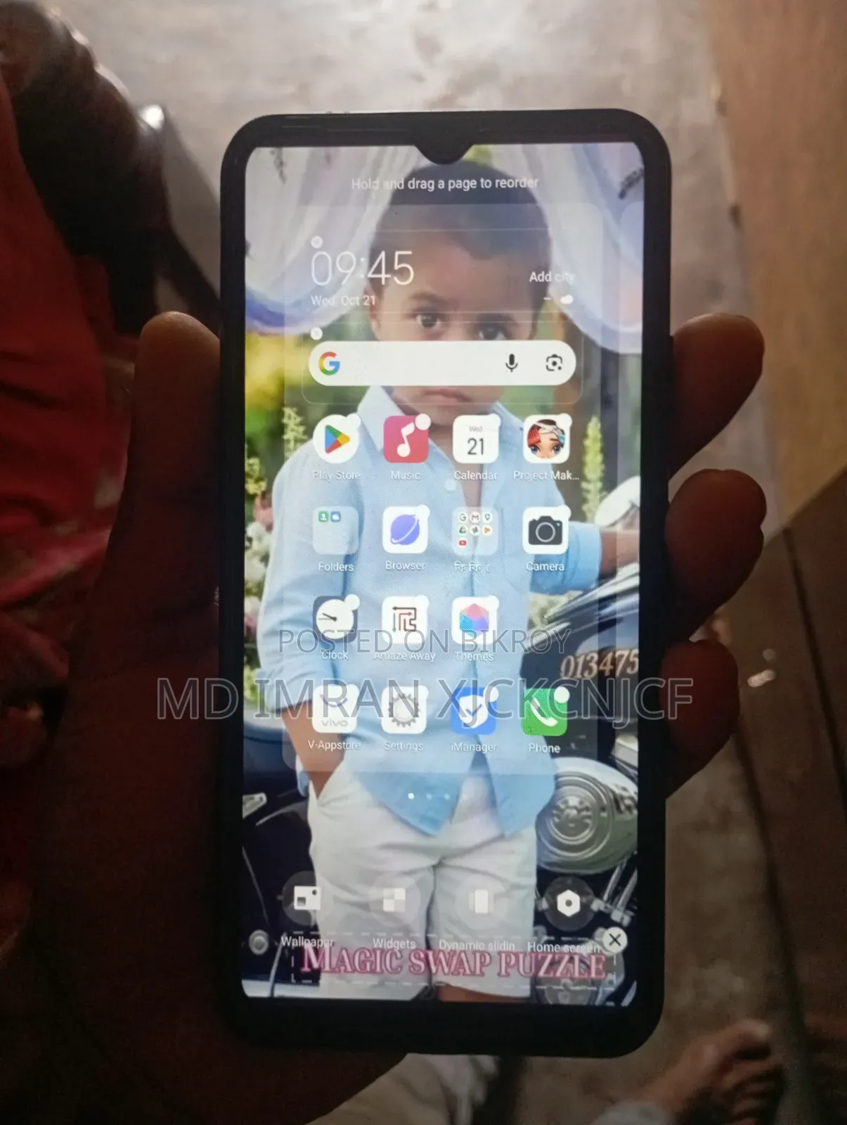 Vivo Y11 32 GB Black