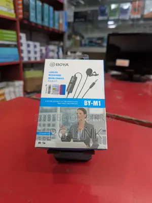 Boya BY-M1 Omnidirectional Lavalier Microphone (Original)