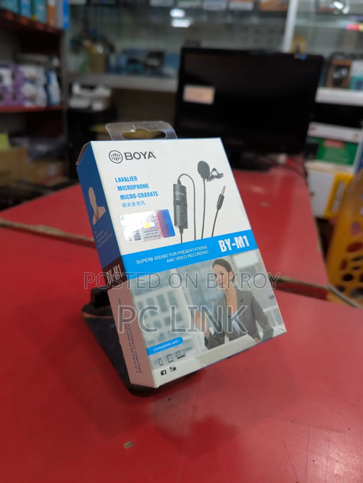 Boya BY-M1 Omnidirectional Lavalier Microphone (Original)