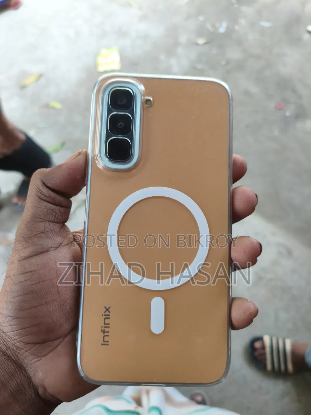 New Infinix Hot 70 128 GB Orange