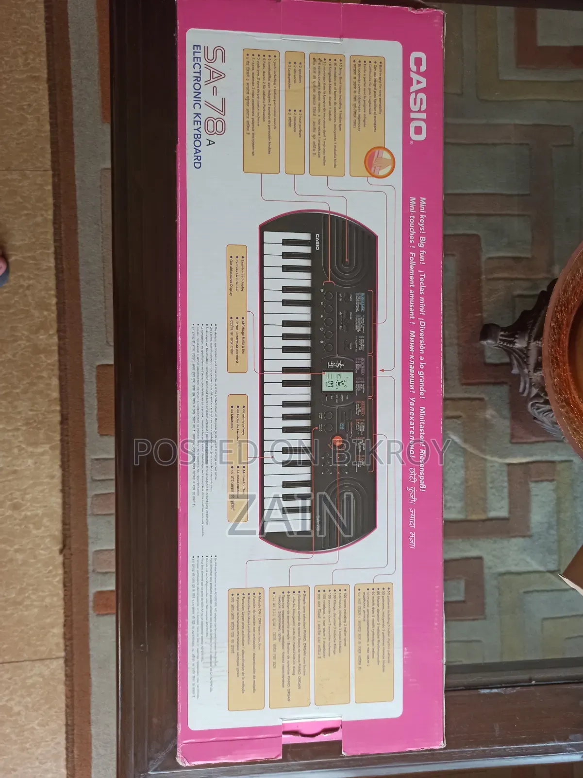 Casio SA78 Piano Keyboard