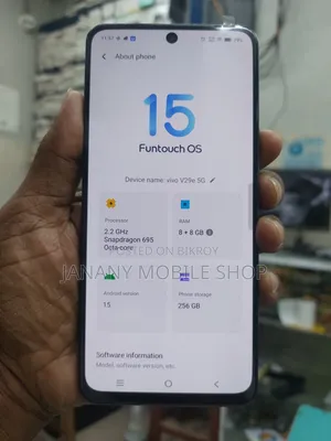 Vivo V29e 5G 256 GB Gray