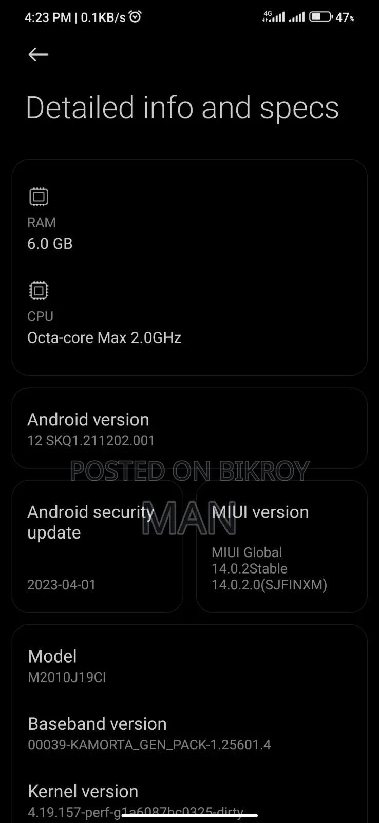 Xiaomi Poco M3 128 GB Blue