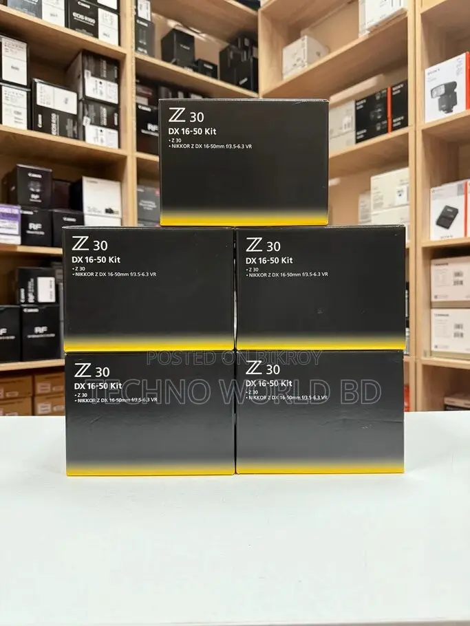 Nikon Z30 Mirrorless Camera With 16-50mm Lens Kit - Techno World BD