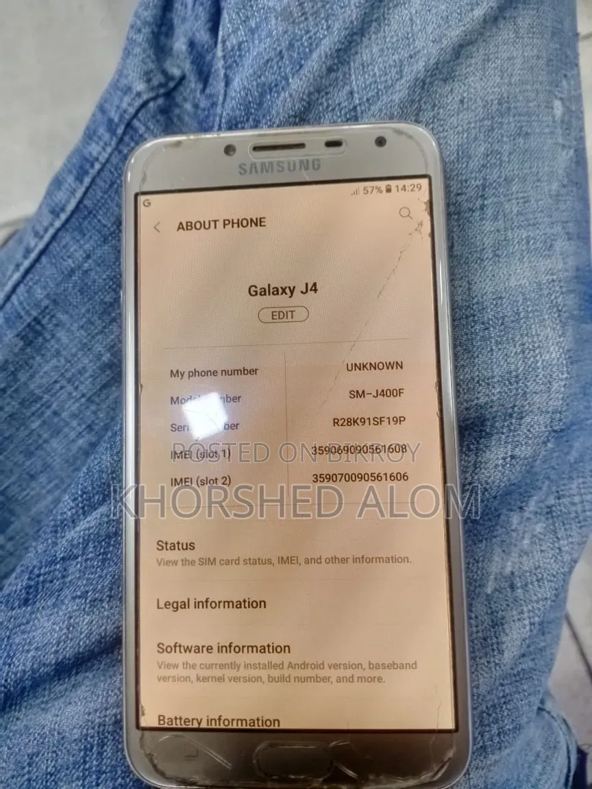 স্যামসাং গ্যালাক্সি জে৪ ৩২ জিবি গোল্ড
