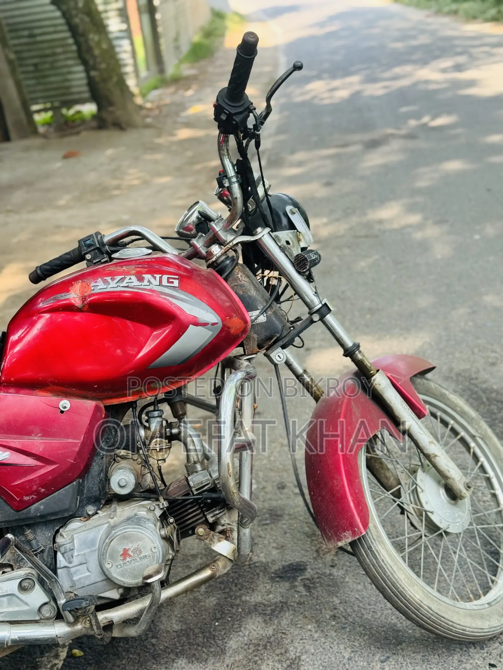 Dayang DY100-A ২০১৮ লাল