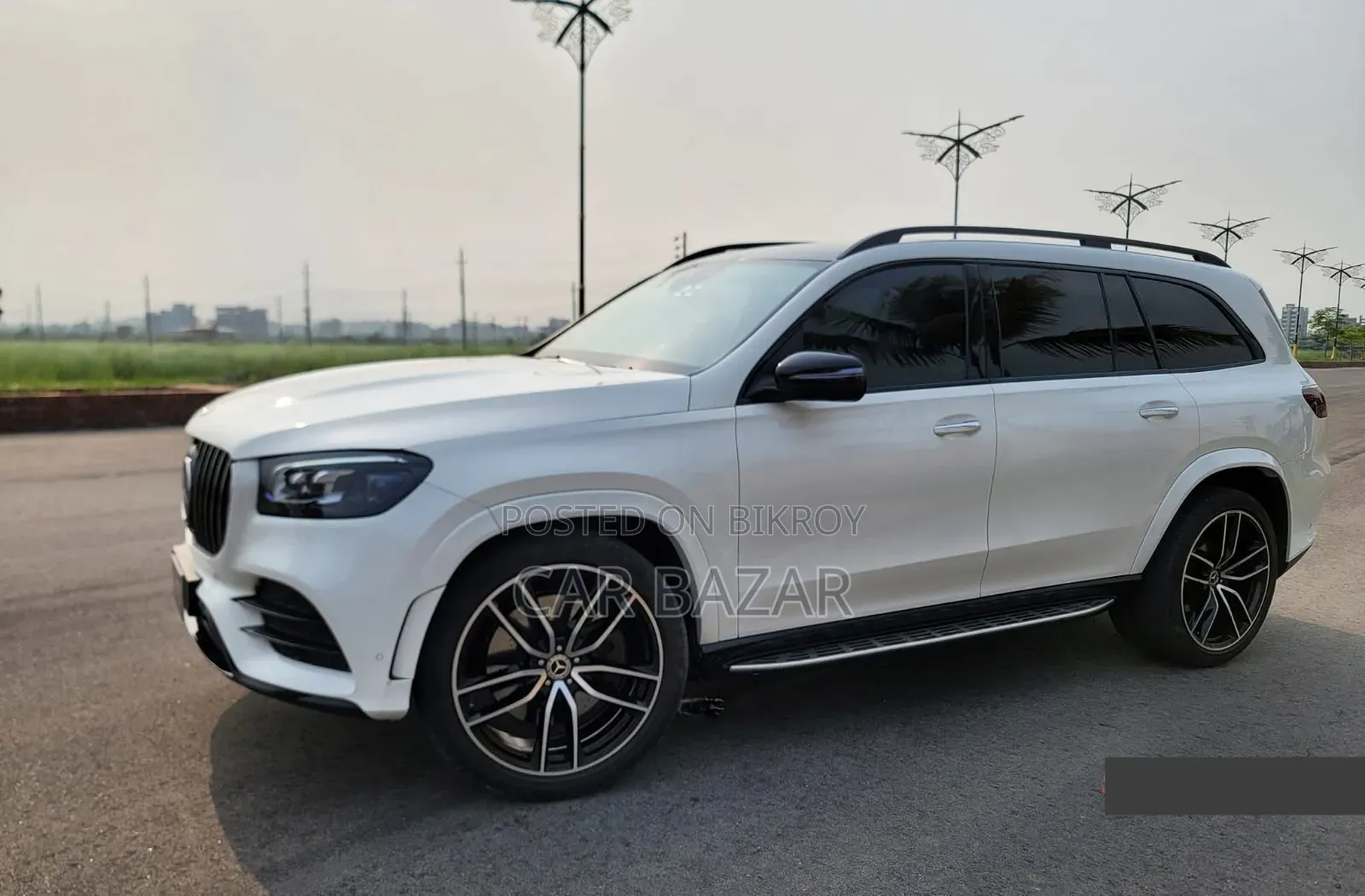 Mercedes-Benz GLS-Class GLS 400d 2021 সাদা