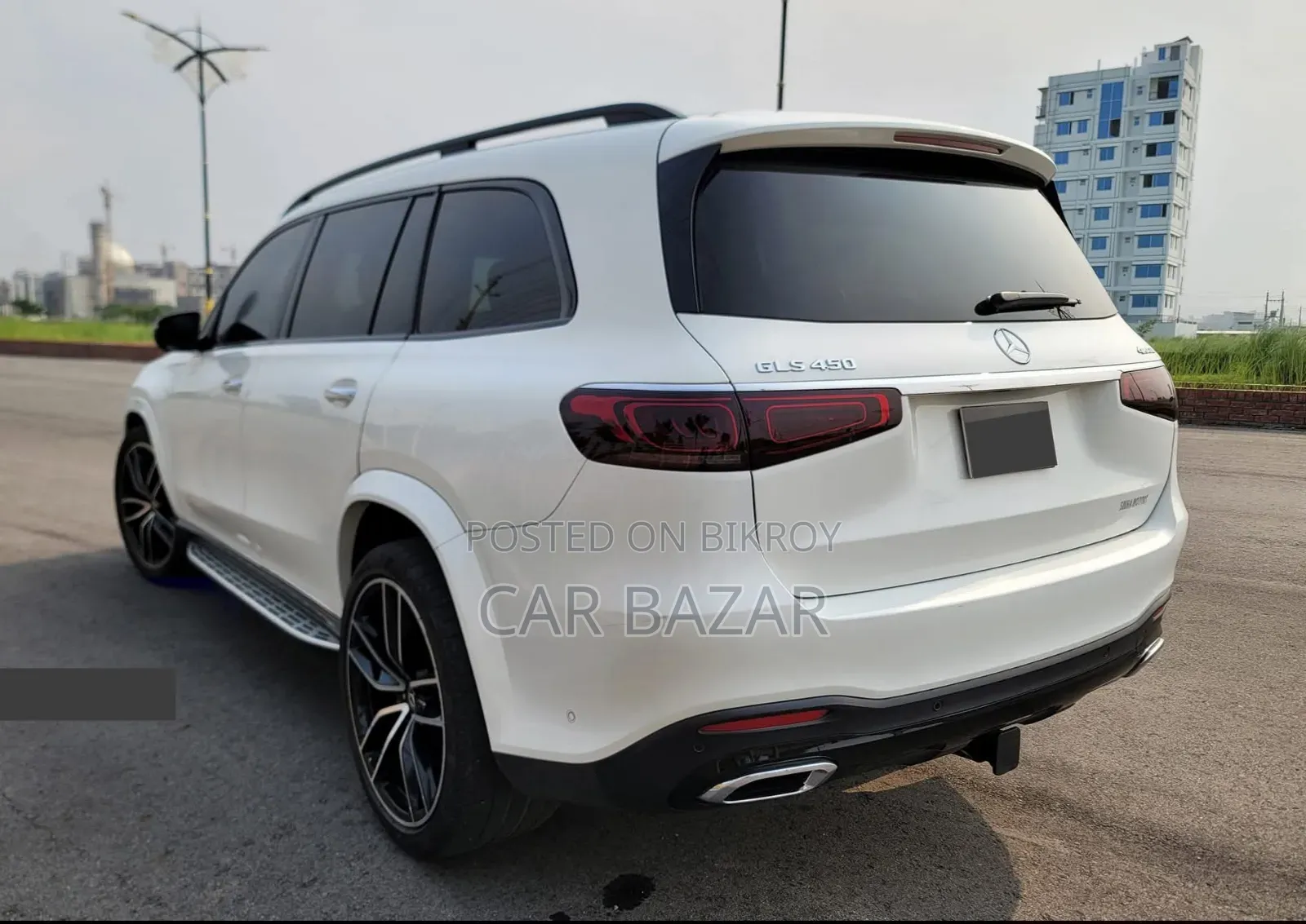 Mercedes-Benz GLS-Class GLS 400d 2021 সাদা