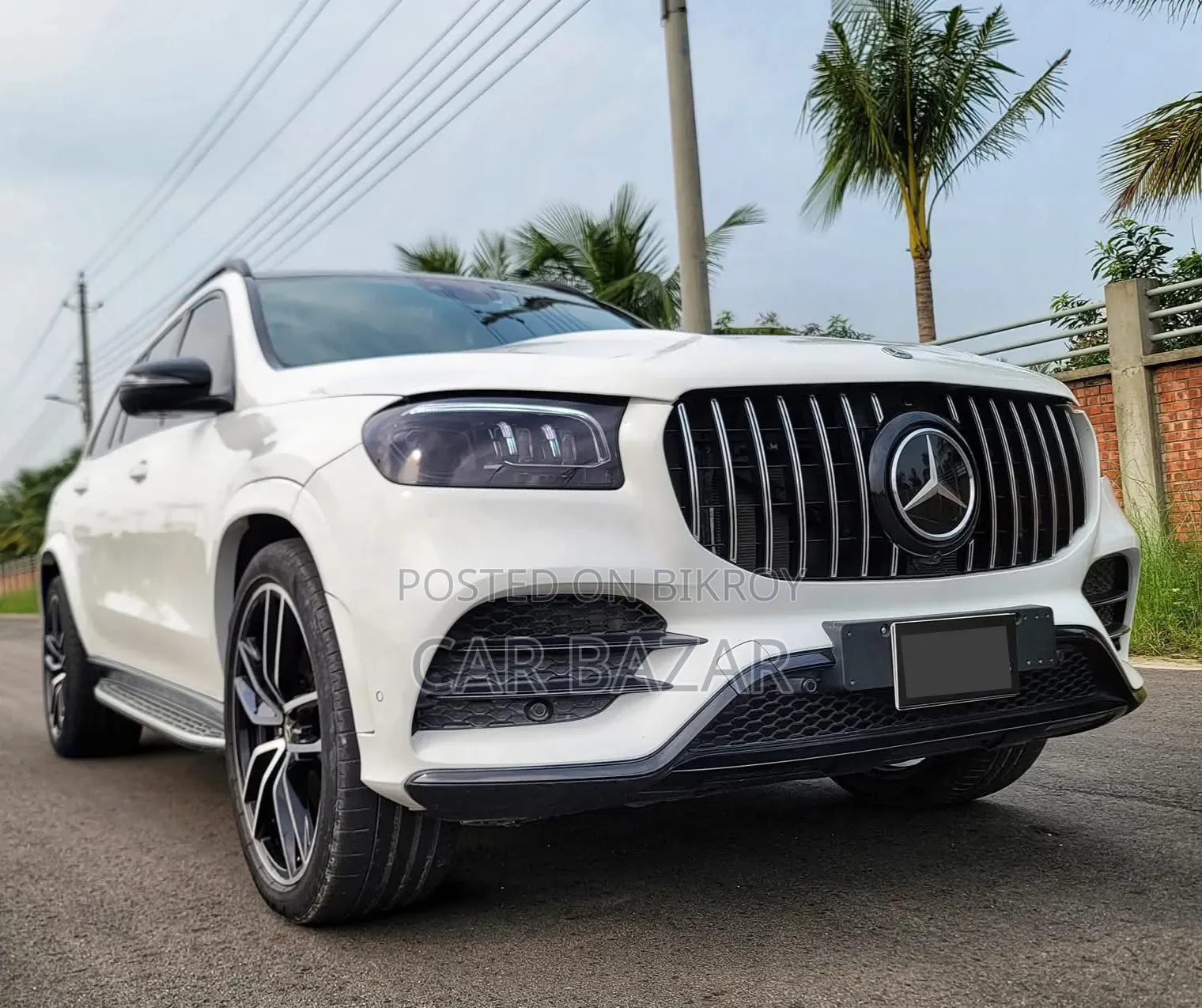 Mercedes-Benz GLS-Class GLS 400d 2021 সাদা