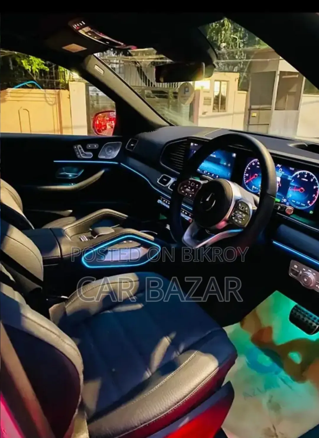 Mercedes-Benz GLS-Class GLS 400d 2021 সাদা