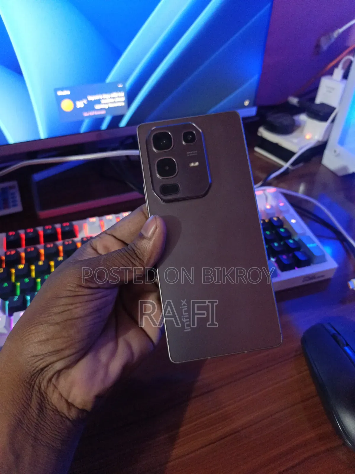 Infinix Note 50 4G 256 GB Gray