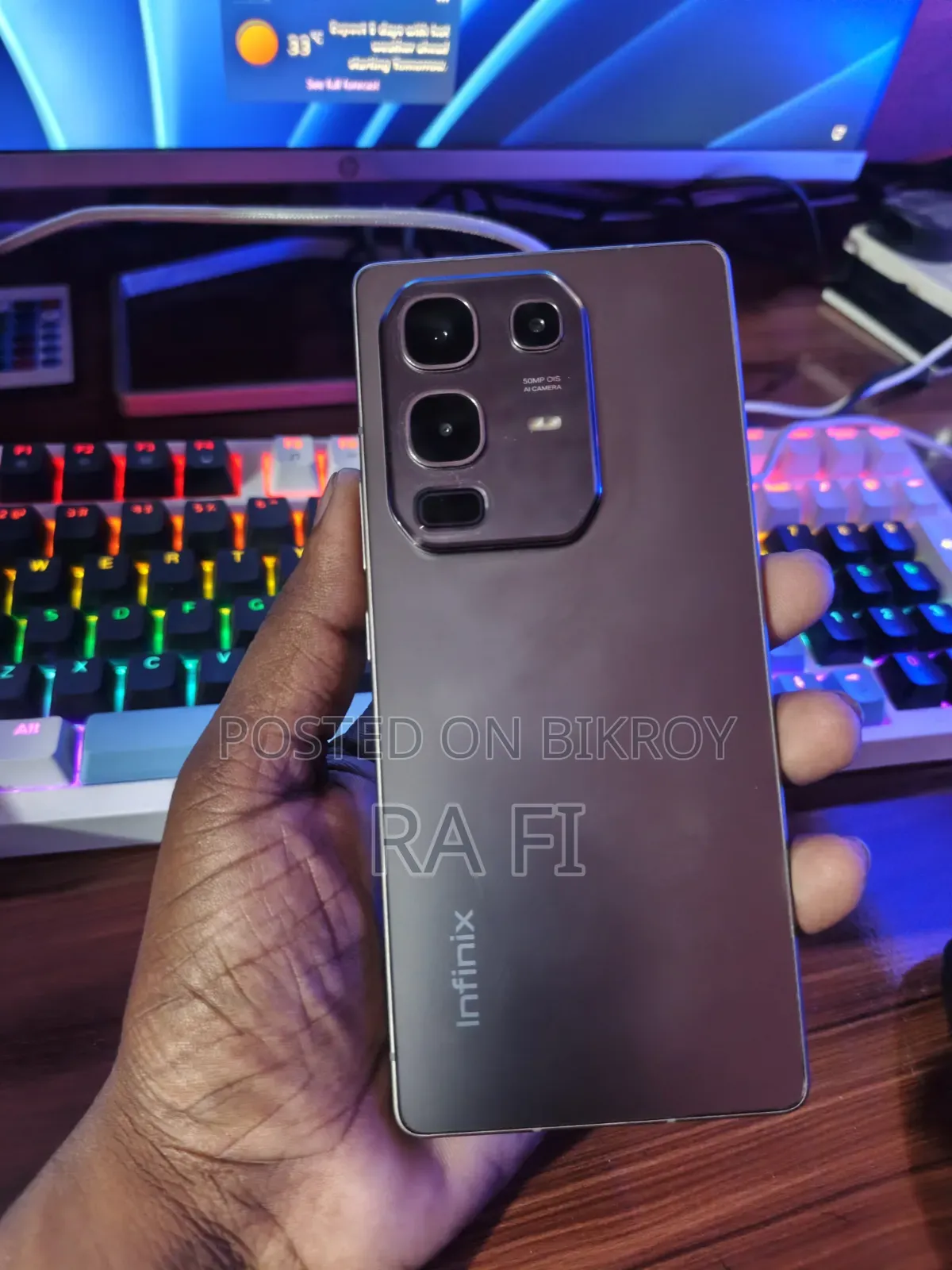 Infinix Note 50 4G 256 GB Gray