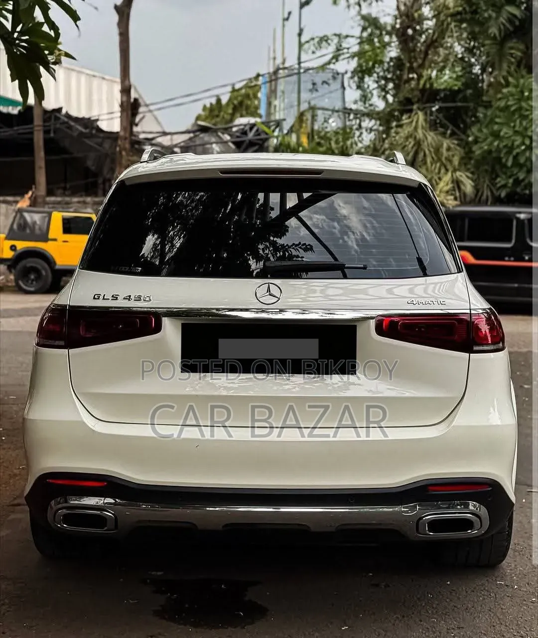Mercedes-Benz GLS-Class GLS 400d 2021 সাদা