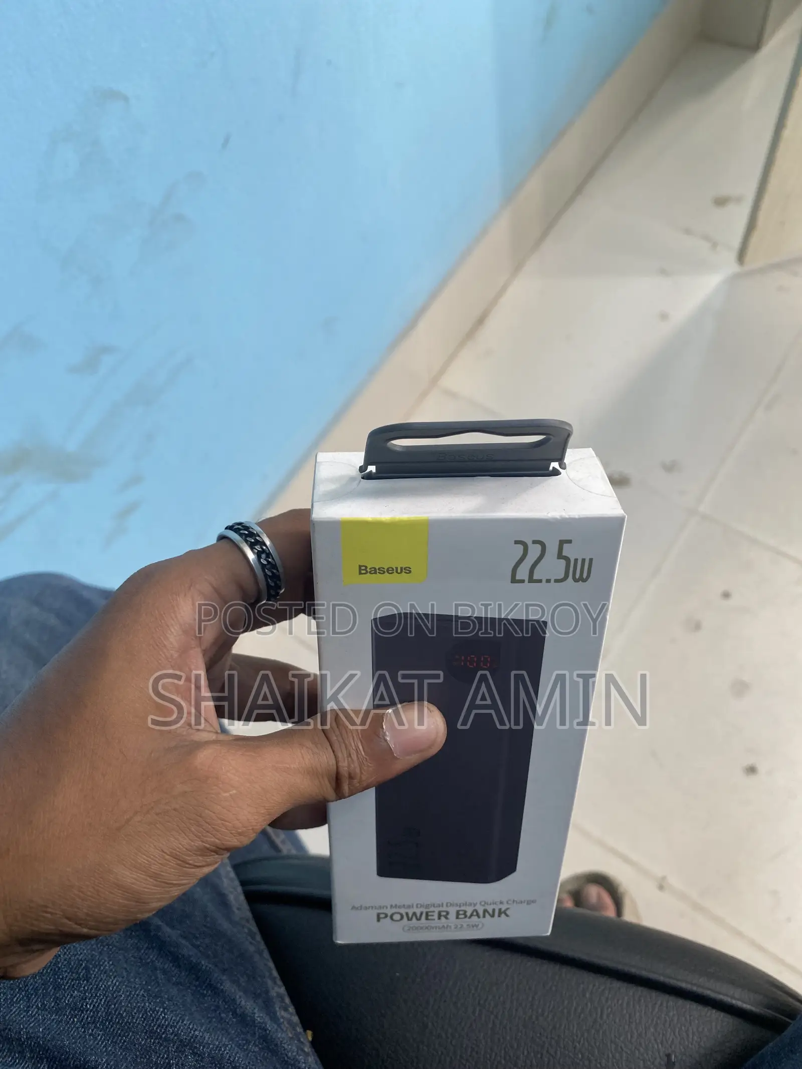 BASEUS POWER BANK (20000mAh / 22.5w)