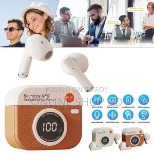 Q86 Retro Camera Design True Wireless Earbuds