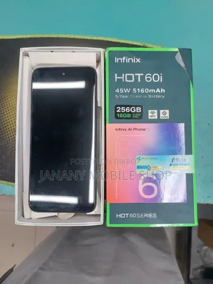 Infinix Hot 60i 256 GB Black