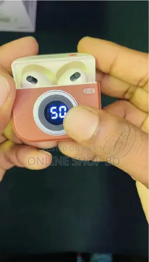 Q86 Retro Camera Design True Wireless Earbuds