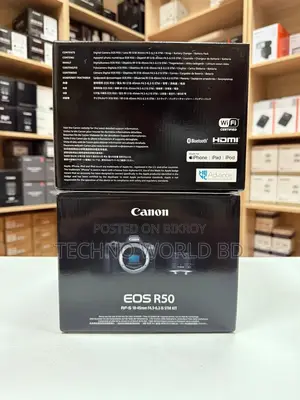 Canon EOS R50 Kit 18-45mm - Techno World BD