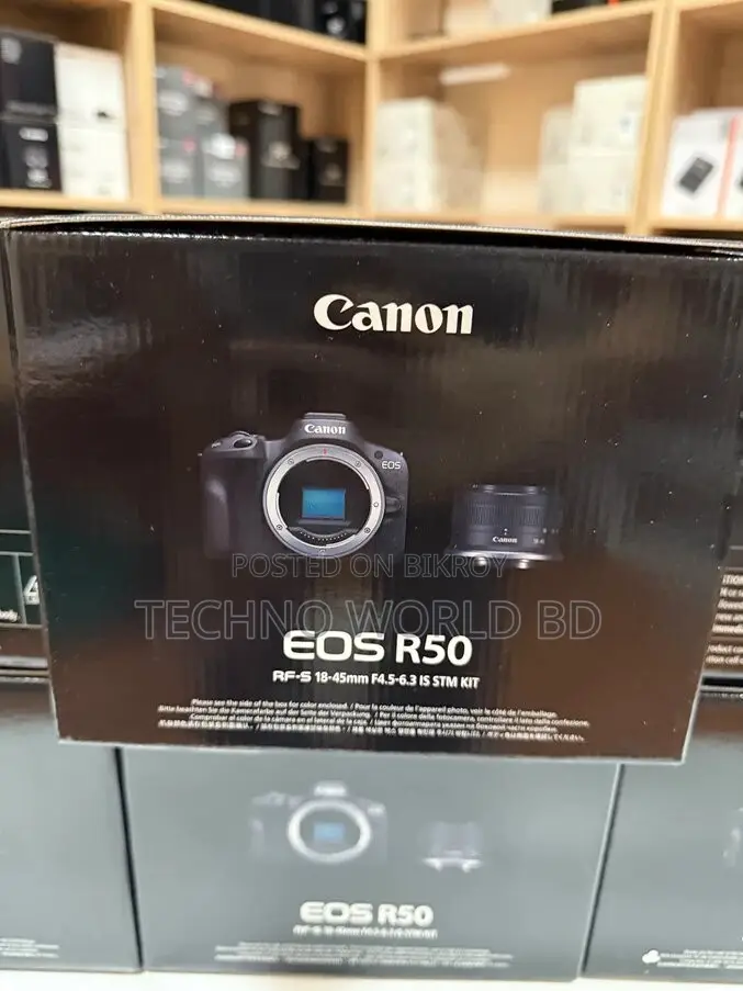 Canon EOS R50 Kit 18-45mm - Techno World BD