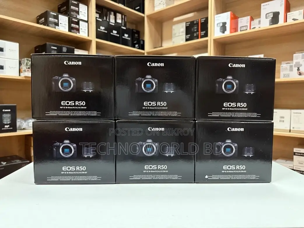 Canon EOS R50 Kit 18-45mm - Techno World BD