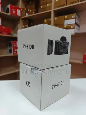 Sony ZV-E10 II Camera Body Black - Techno World BD