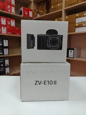 Sony ZV-E10 II Camera Body Black - Techno World BD